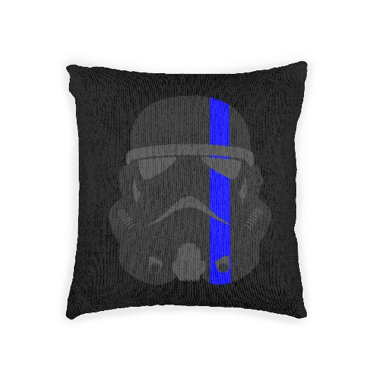 Thin Blue Line - Storm Trooper Woven Pillows