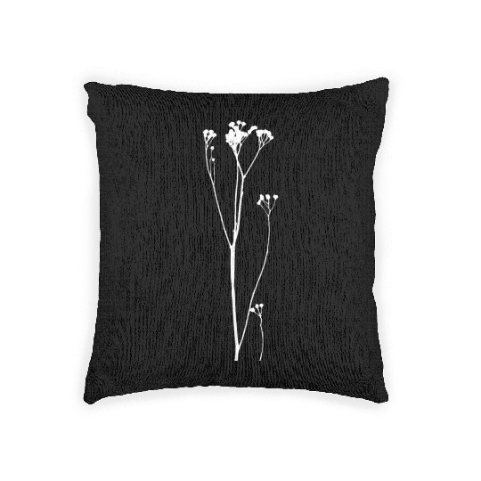 grass plant Woven Pillows