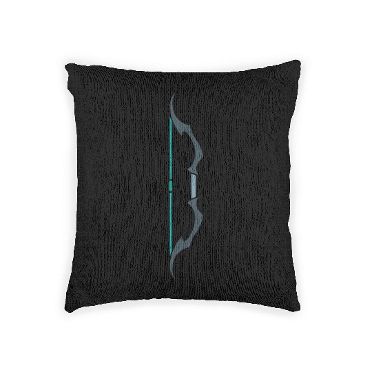 fantasy bow Woven Pillows