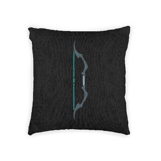 fantasy bow Woven Pillows