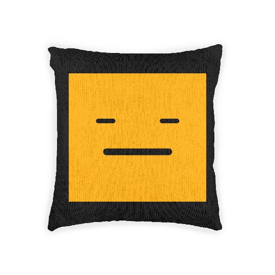 12 emoiji square 3 ai vectorstock 7799069 Woven Pillows