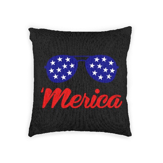 'Merica Woven Pillows