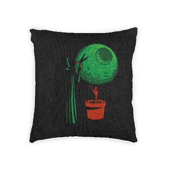 Funny Star Wars Darth Vader Gardener Woven Pillows
