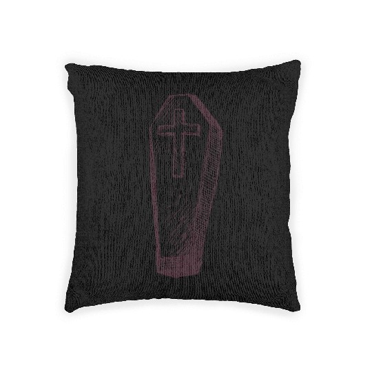 Coffin Woven Pillows