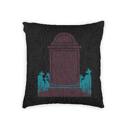Graveyard Woven Pillows