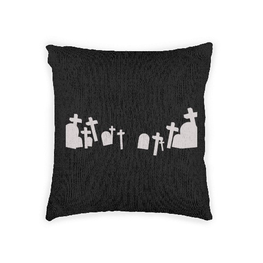 Graveyard Woven Pillows