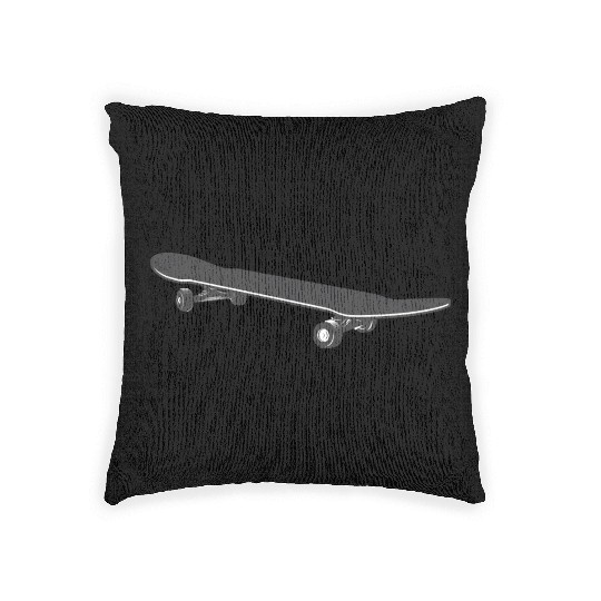 skateboard Woven Pillows