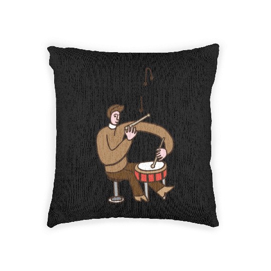 Drummer Woven Pillows