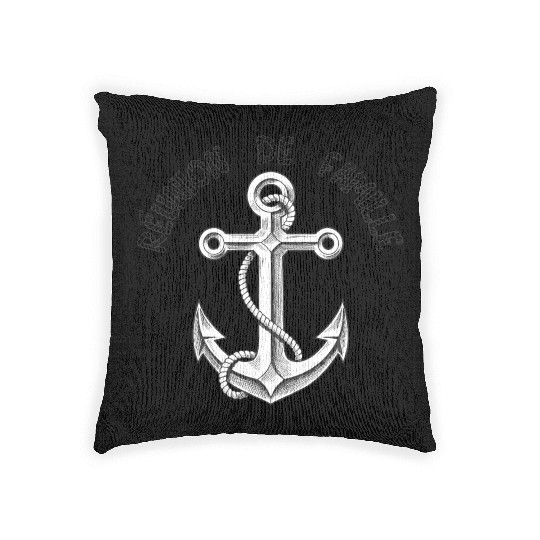 Family reunion anchor Woven Pillows