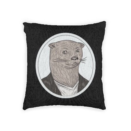 mr weasel Woven Pillows