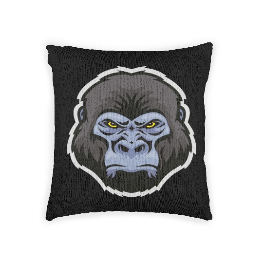 gorilla Woven Pillows