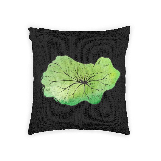 Lotus leaf Woven Pillows