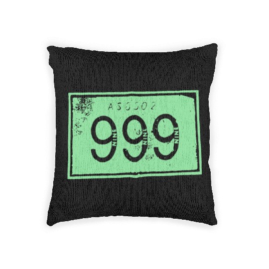 999 Punk Damned Buzzcocks Woven Pillows