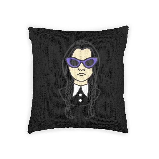 It's Wednesday Woven Pillows