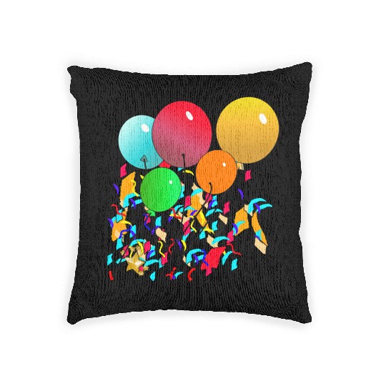 Balloons Woven Pillows