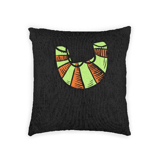 Croissant "Y" Woven Pillows