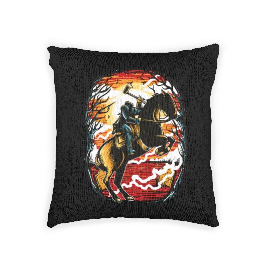 Headless Horseman Woven Pillows