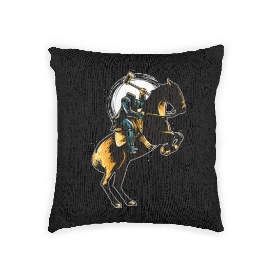Headless Horseman Woven Pillows