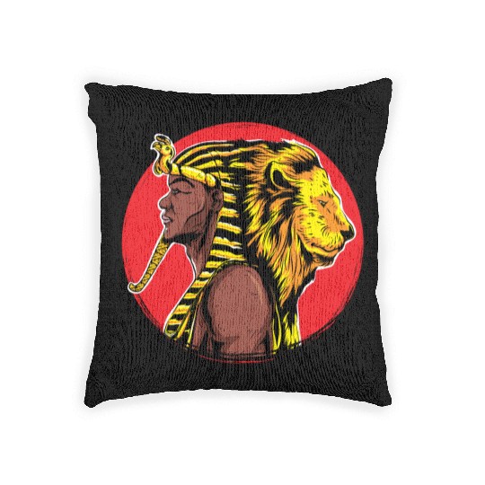 Pharoh x Lion Woven Pillows