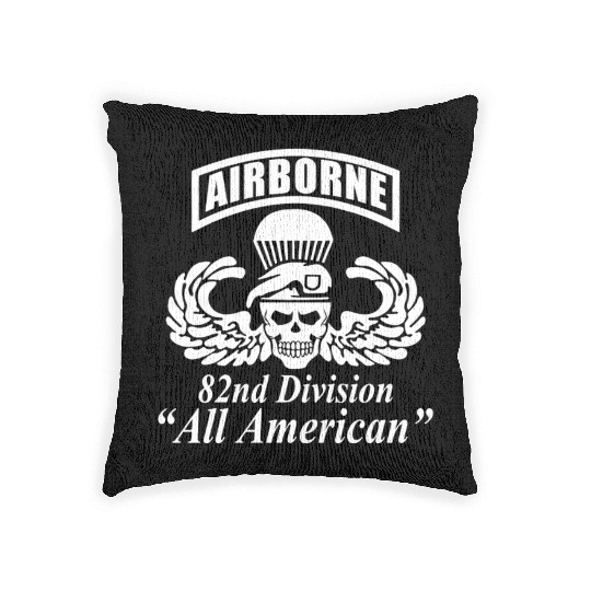 US Army 82nd Airborne Woven Pillows