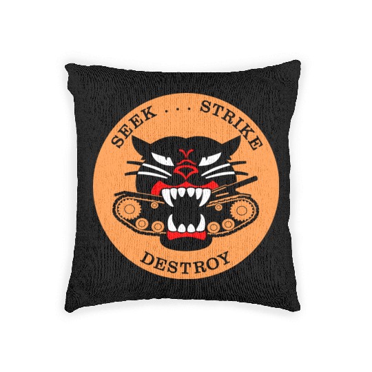 M18 HELLCAT Tank Destroyer Woven Pillows