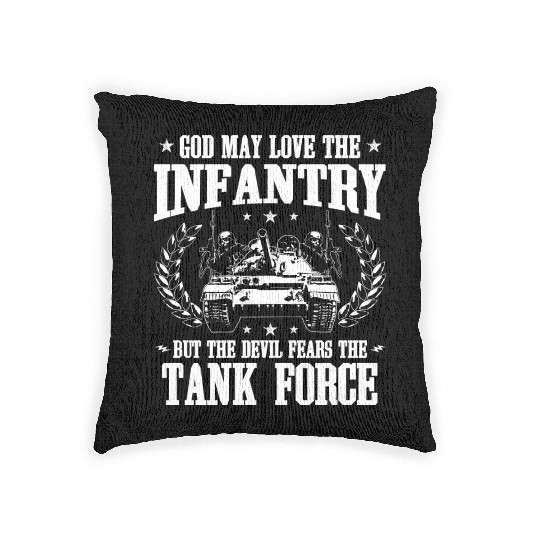 Tank Force/Panzer/Tank/Troops/Army/Gift/Present Woven Pillows