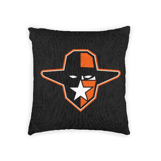 Cowboy Outlaw Star Icon Woven Pillows
