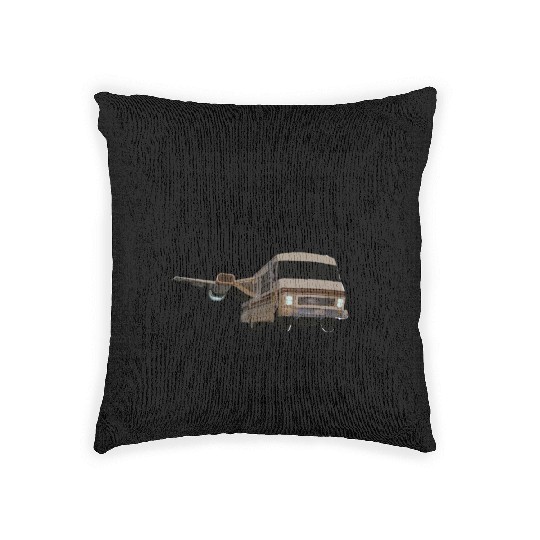 spaceballs over starwars Woven Pillows