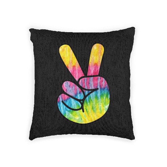 weltfrieden auf erden world peace on earth love170 Woven Pillows