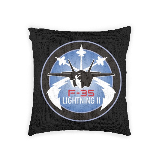 F-35 Lightning II Woven Pillows