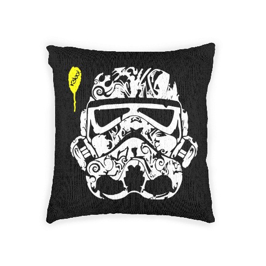Stormtrooper Tatoo Woven Pillows