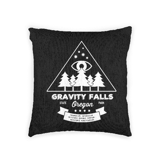 Visit Gravity Falls Woven Pillows