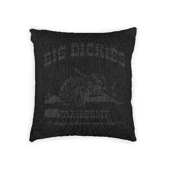 Big Dickies Taxidermy Stuffing Beavers Duck Deer H Woven Pillows