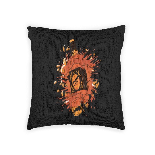 Broken Liquor Bottle Woven Pillows
