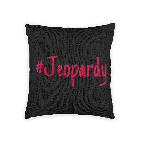#Jeopardy Woven Pillows