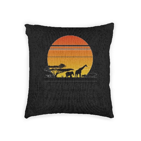 The lion king Woven Pillows