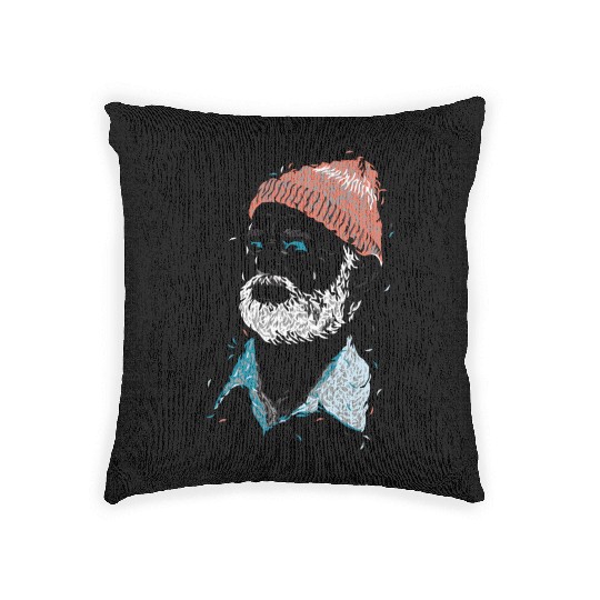 Zissou of Fish Woven Pillows