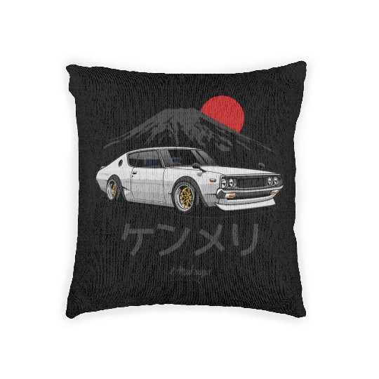 JDM Car Woven Pillows