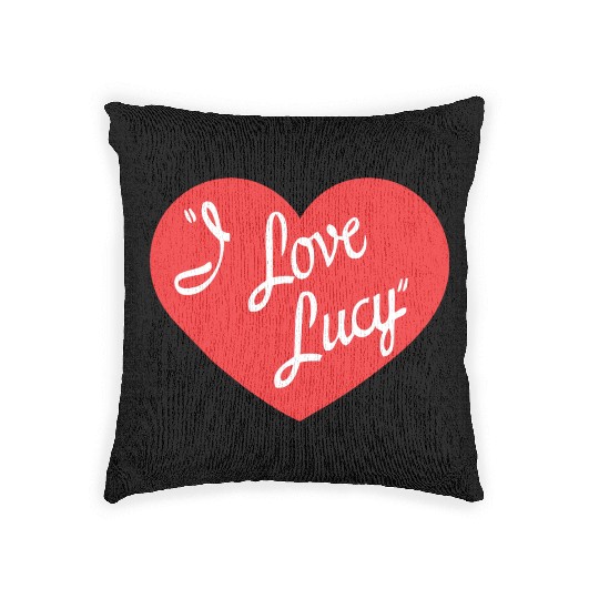 I Love Lucy Woven Pillows