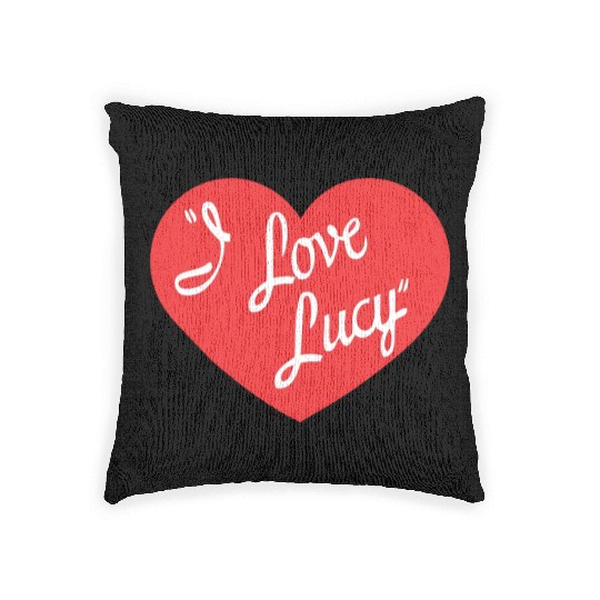 I Love Lucy Woven Pillows