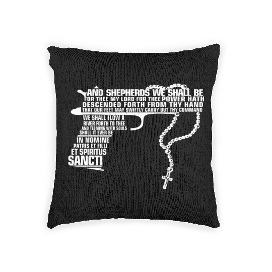 The Boondock Saints - And Shepherds we shall be Woven Pillows