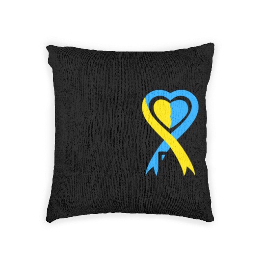 Down Syndrome Awareness I Love My Brother Woven Pillows