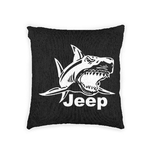Jeep Great White Shark Woven Pillows