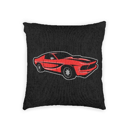 American Muscle Car Woven Pillows