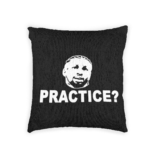 Allen Iverson practice Philadelphia 76Ers softball Woven Pillows