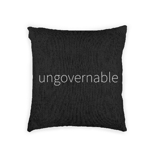 ungovernable Woven Pillows