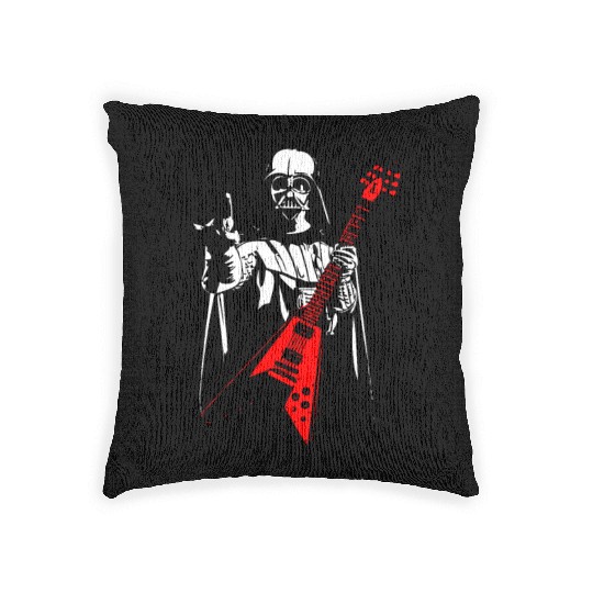 Heavy Metal Darth Vader Woven Pillows