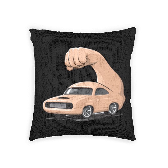 Muscle Car Woven Pillows
