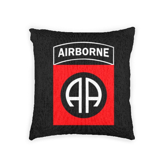 82ND AIRBORNE us army airborne ranger Woven Pillows