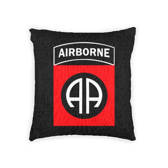 82ND AIRBORNE us army airborne ranger Woven Pillows